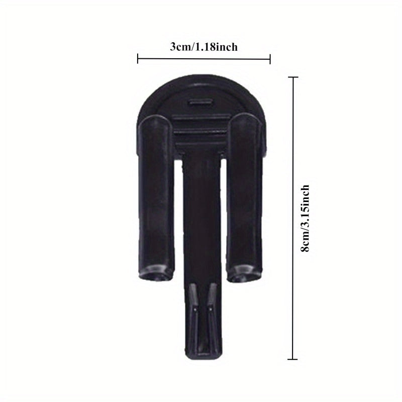 10 piezas de Clips para Bolsas de Basura de Plástico - Abrazaderas Resistentes para Cubos de Basura con Sujeción Segura para Cocina, Baño, Oficina - Evita Derrames y Desorden, Fácil de Usar, Herramienta de Prevención de Derrames | Clip Versátil | Mecanis