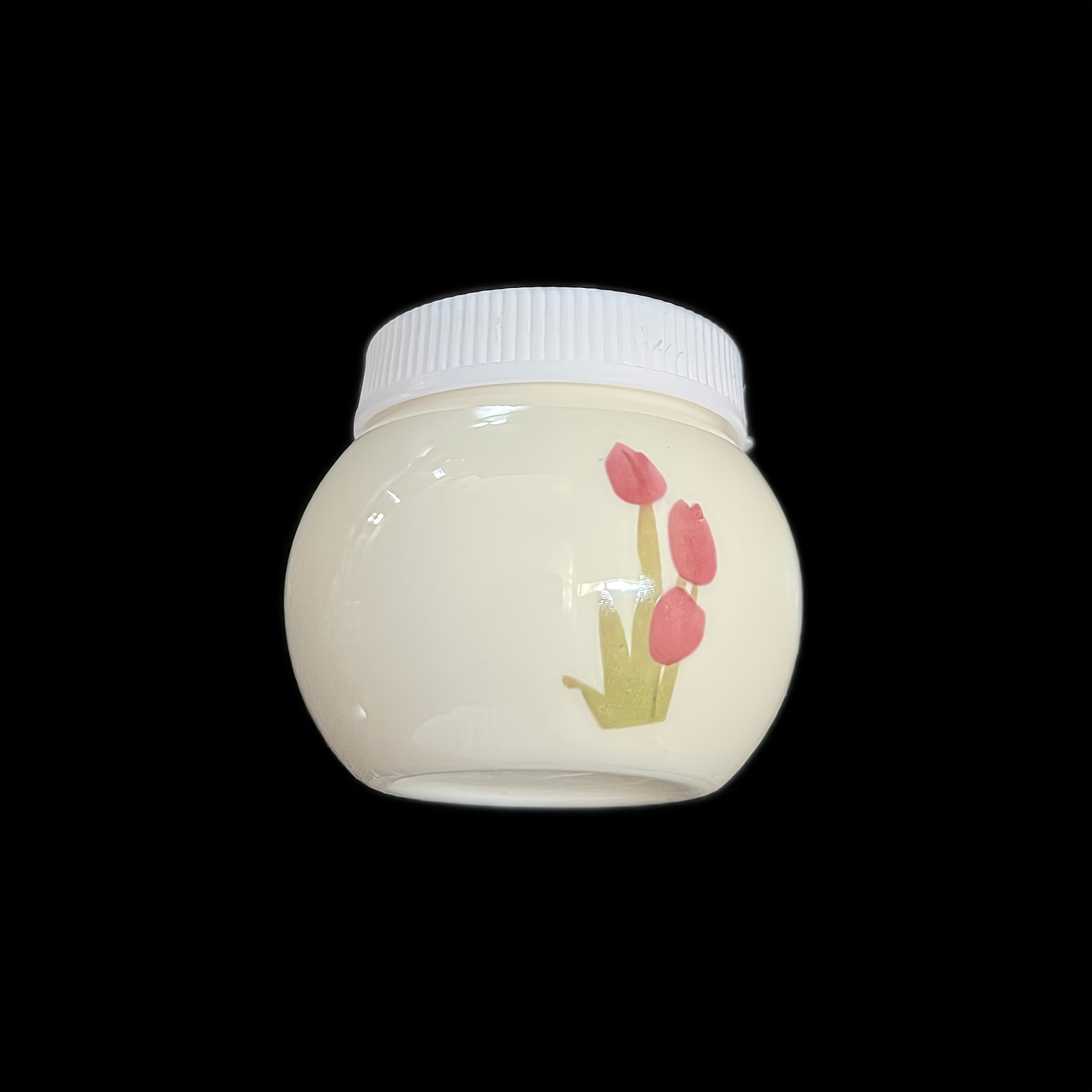 Vaso de Cerámica Multifuncional con Diseño Floral - Portabolígrafos, Organizador de Cepillos para Uñas y Plato para Dulces/Té - Decorativo con Textura para Hogar, Oficina o Baño