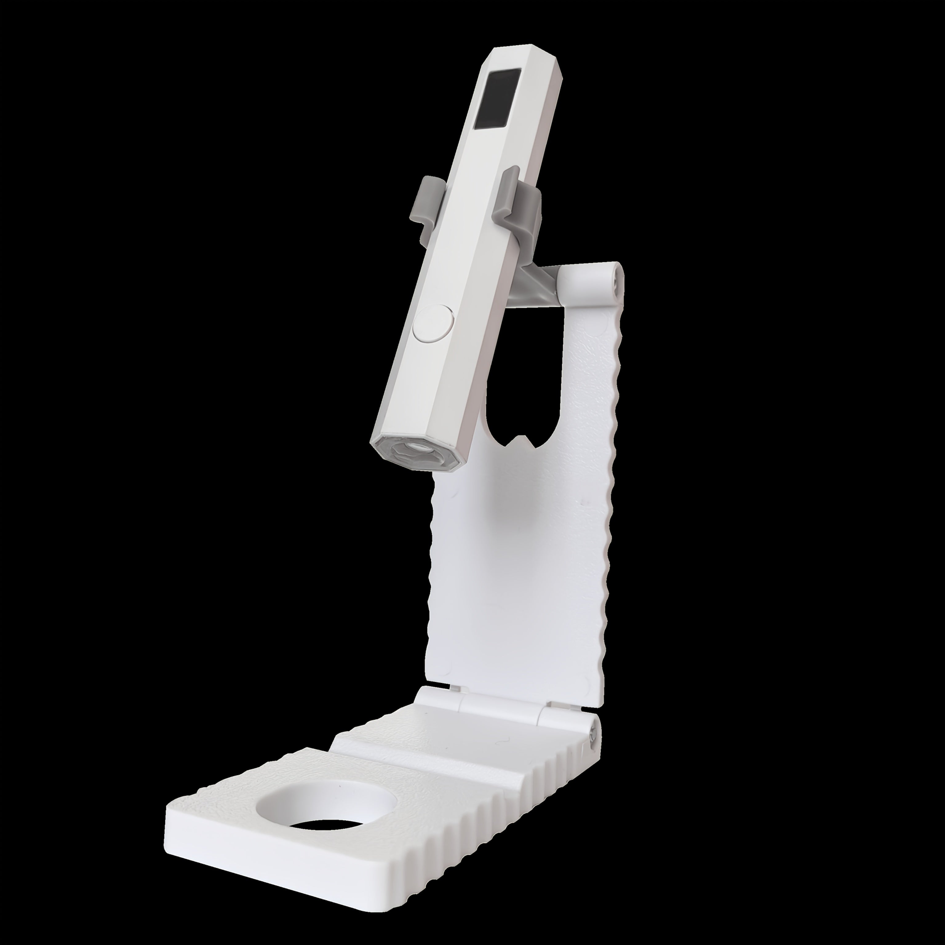 Linterna LED 2 en 1 para Uñas con Base de Gel - Recargable USB, Luz Portátil para Uñas y Pies con Pantalla LCD