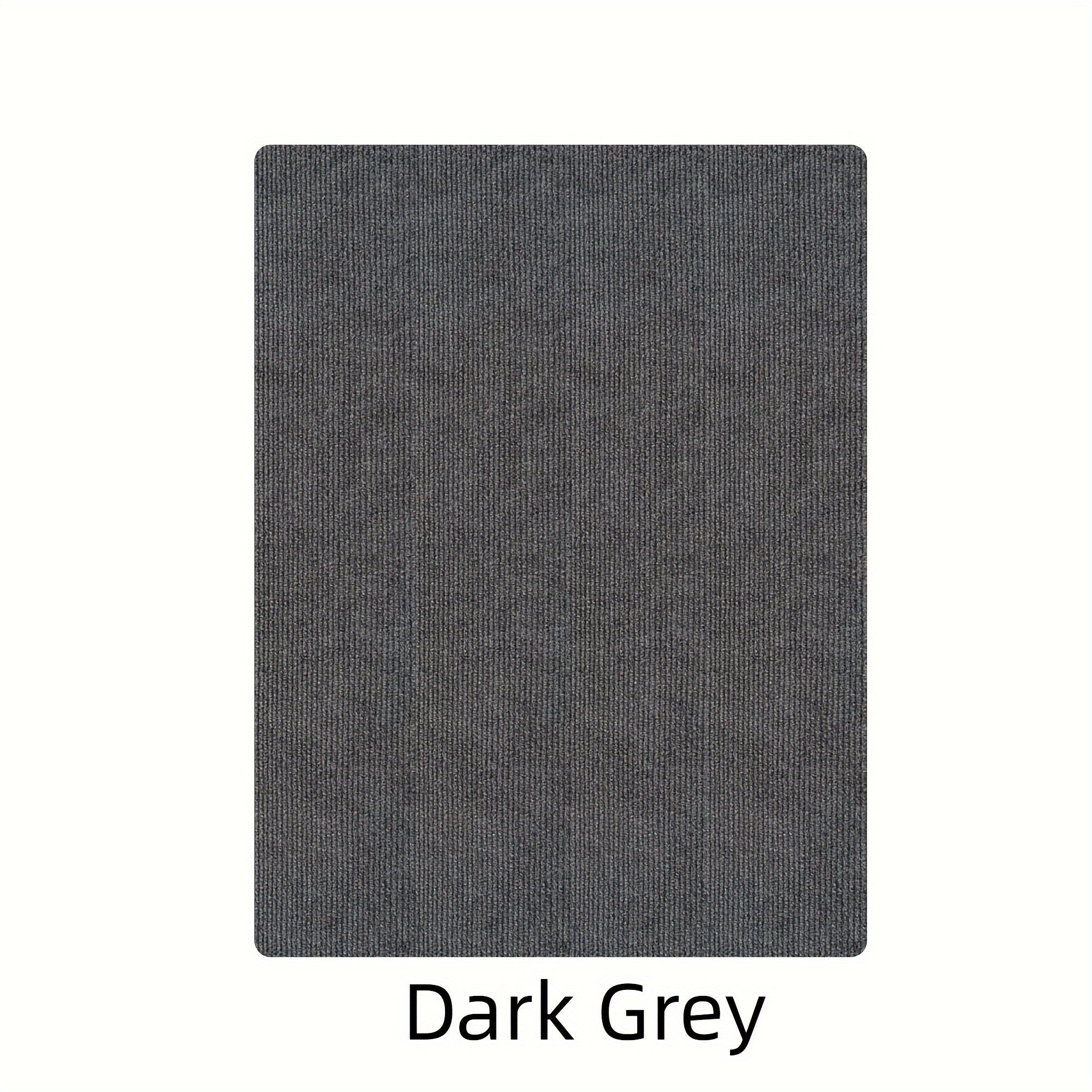 Alfombrilla Rascadora para Gatos Extra Larga 78.7"x15.8" - Duradera, Lavable y Antideslizante de Poliéster para Árboles y Postes de Gatos, Protector Ideal para Sofá - A rayas/Sólido Gris, Fácil de Recortar y Aplicar Autoadhesiva, Protector de Sofá para G