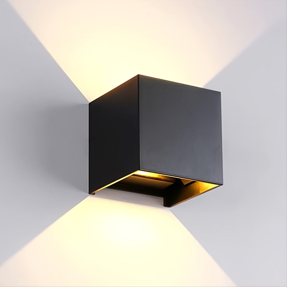 ¡Ilumina tu hogar con este aplique de pared LED de 10 W regulable hacia arriba y hacia abajo que ahorra energía!