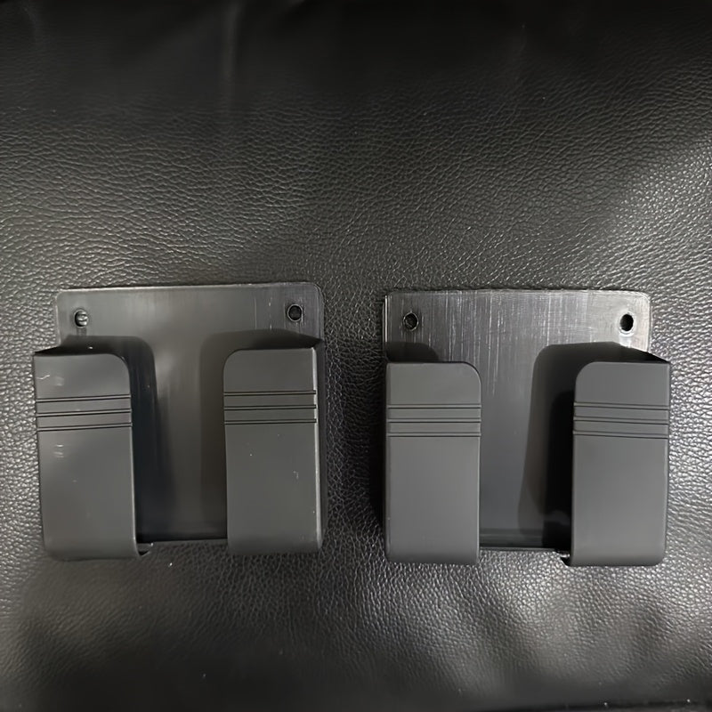 Organizador Versátil de Pared para Teléfonos, Controles Remotos y Cargadores - Instalación Sin Taladro, Perfecto para Dormitorio, Baño, Oficina, Estantes