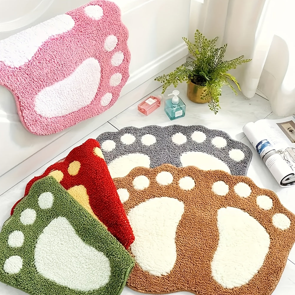 Alfombra de Ducha - Absorbente, Antideslizante, Lavable en Máquina, Suave de Microfibra para la Ducha y Sala de Lectura