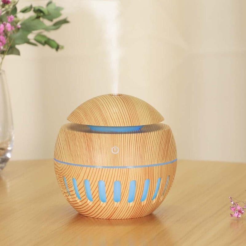 Humidificador Difusor De Aire Aroma Luz 7 Colores