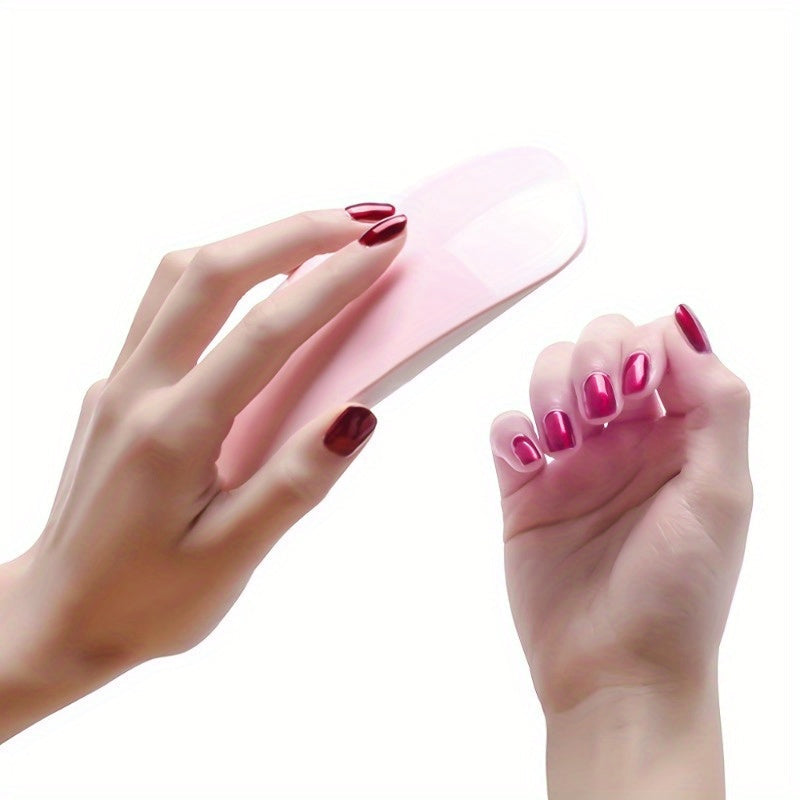 Secador de Uñas LED Ultracompacto - Luz Portátil con Tecnología de Secado Rápido USB, Sin Pantalla Necesaria, para Hogar, Salón o Viaje - Regalo Perfecto para Mujeres, Artistas de Uñas y Mamás (Cumpleaños, Navidad, Día de la Madre) - Compatible con Todas