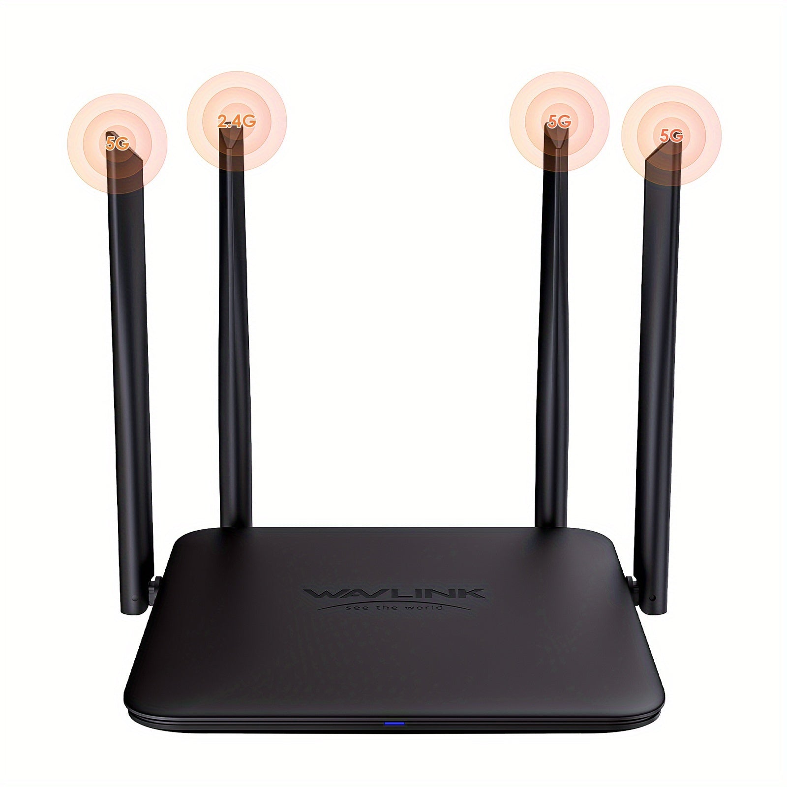 WAVLINK BE3600 Router Wi-Fi 7, Enrutador Dual Band para Juegos con MLO, Tecnología Multi-Rus, Modo EverythingMesh/Router/AP/Repetidor, WiFi Invitado, QoS y VPN Avanzada para Hogar