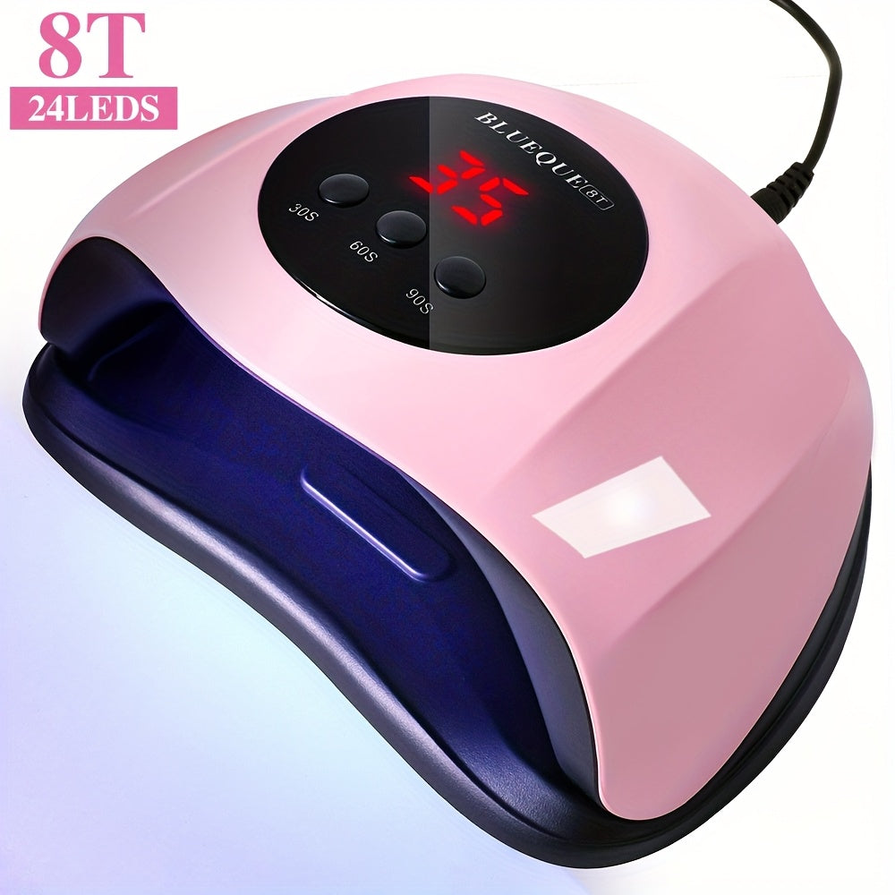 Linterna USB para Uñas con 24 Luces LED, Secado Rápido y Calidad de Salón - Modelo Nuevo