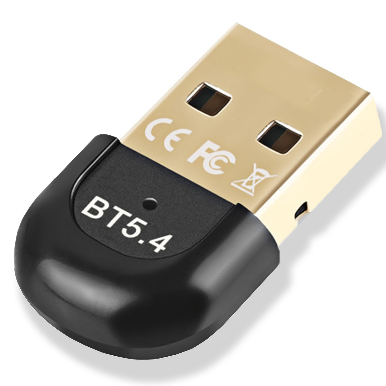 Adaptador inalámbrico USB 5.4 para PC de escritorio, compatible con Windows 11/10/8.1, Mini Dongle inalámbrico 5.4+EDR Receptor y transmisor, compatible automáticamente con versiones anteriores de 5.3/5.1/5.0/4.2/4.1/4.0 y otras versiones del dispositivo