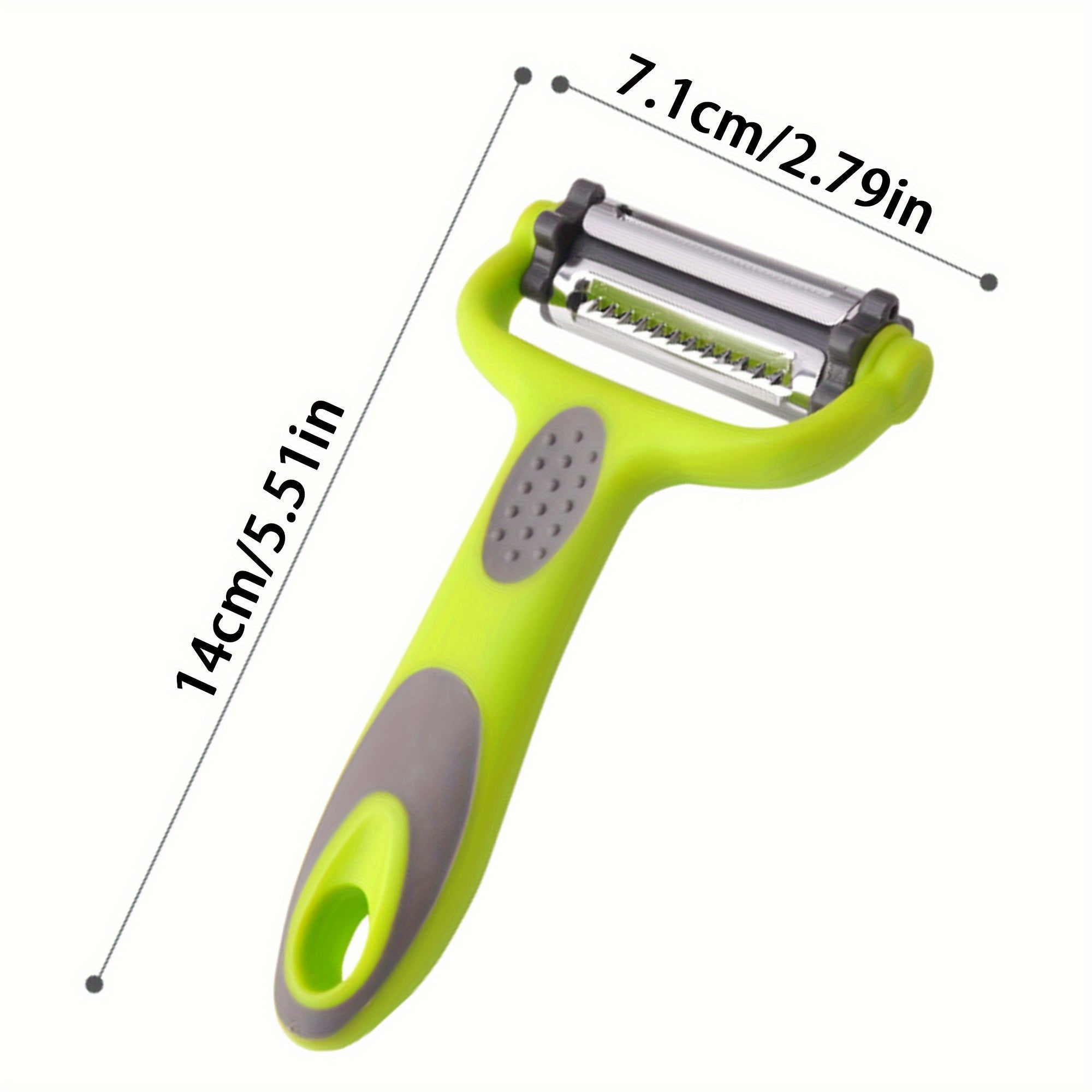 Pelador multifuncional 3 en 1 para frutas y verduras, cuchillo de pelar, rallador y triturador: ¡la herramienta de cocina definitiva! Accesorios de cocina