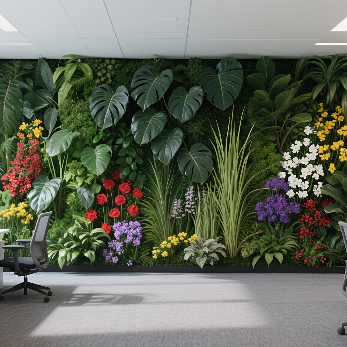 Elegante panel de pared de planta verde artificial con diseño de valla de madera - 20" x 16" Pantalla de privacidad para interiores y exteriores, plantas artificiales sin mantenimiento para el hogar, oficina, bodas, Navidad, Día de la Madre y decoración