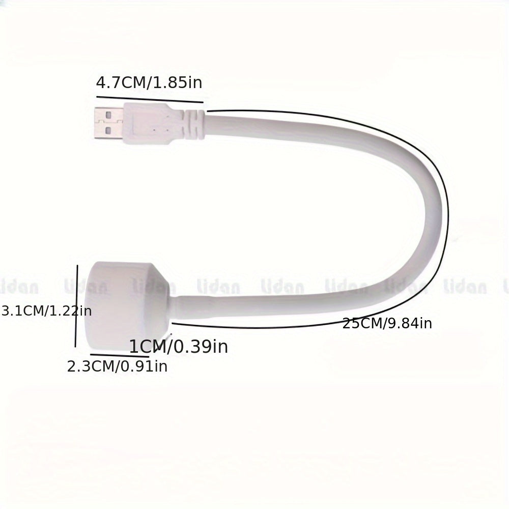 2 Piezas Lámpara Secadora de Uñas USB - Luz de Curado LED Rápida, Secadora de Uñas con USB sin Pantalla, Portátil para Hogar, Salón, Pedicura - Lámpara Compacta para Manicura y Pedicura Rápida, Diseño Elegante, Cuerpo Ligero de Plástico, Construcción Dur