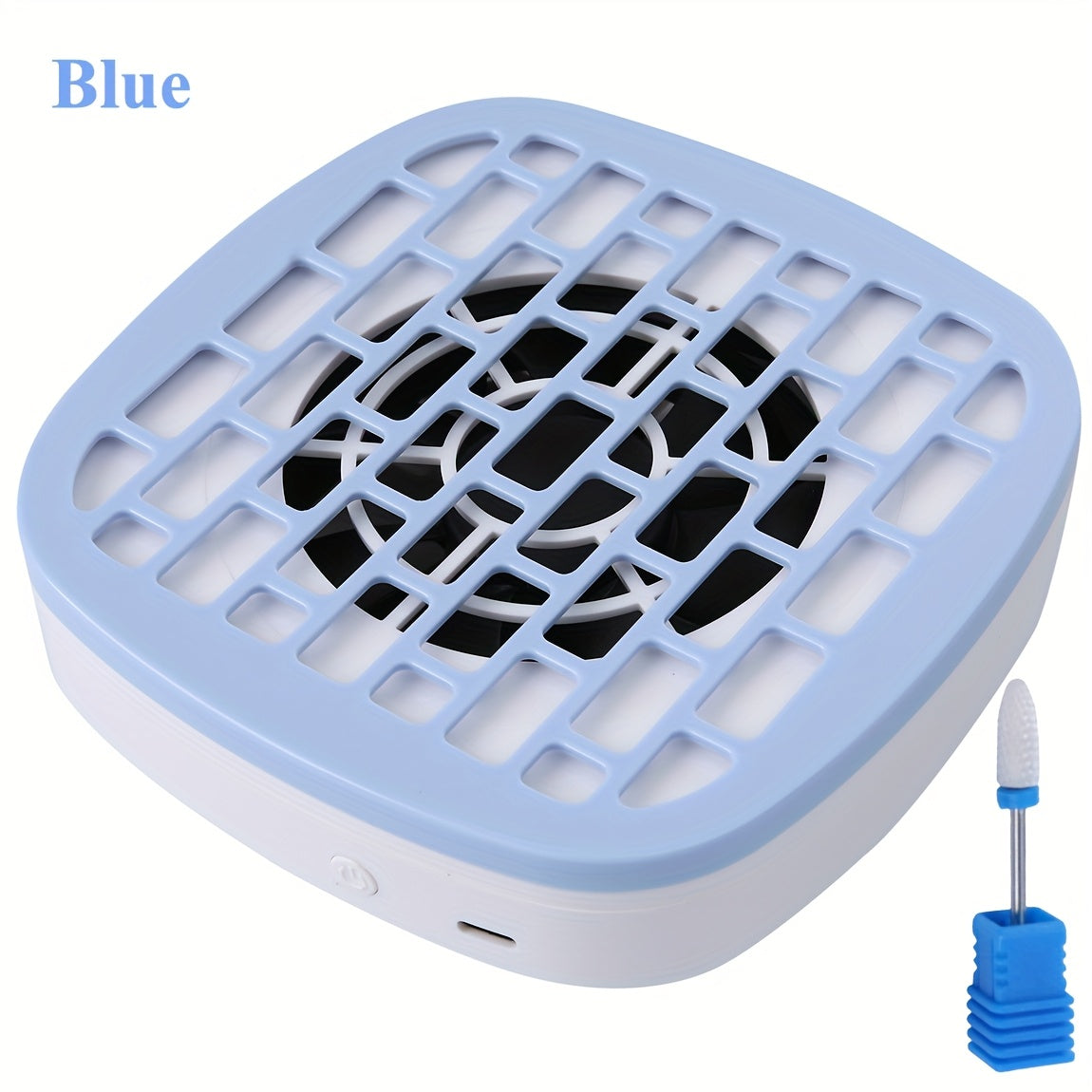 Recolector de polvo para uñas con broca de cerámica, alimentado por USB, compacto y eficiente, equipo para cuidado de uñas en salón de belleza