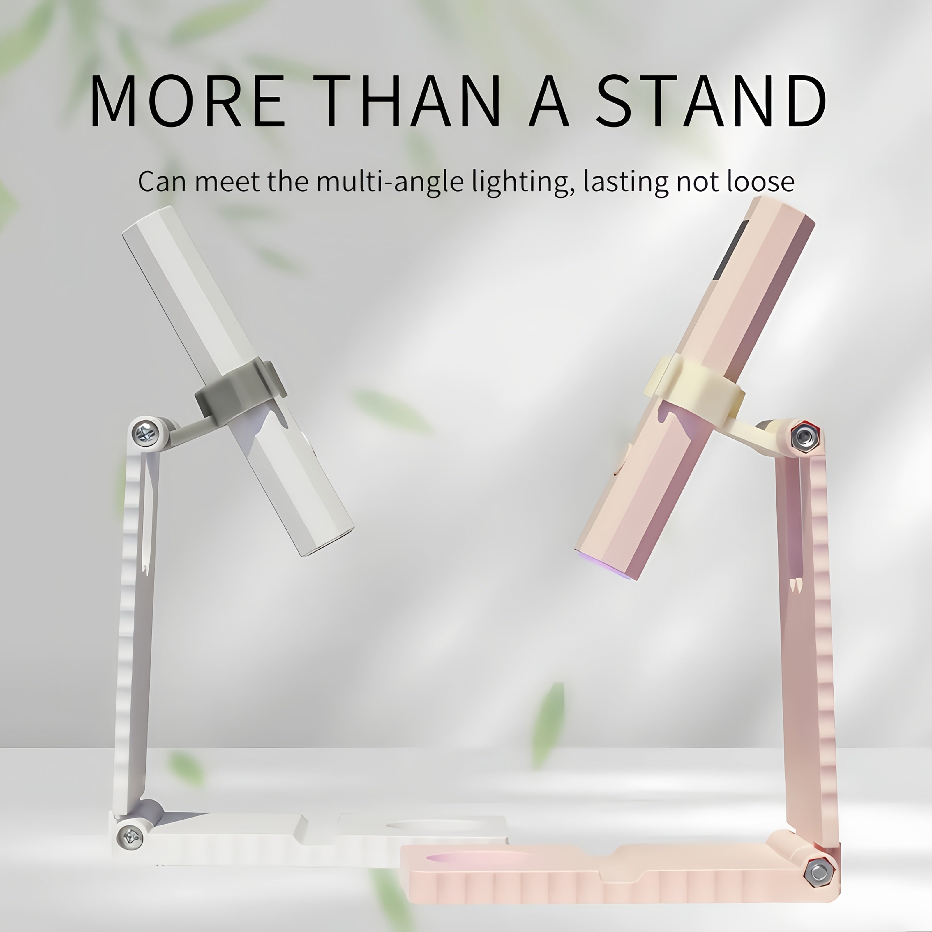Linterna LED 2 en 1 para Uñas con Base de Gel - Recargable USB, Luz Portátil para Uñas y Pies con Pantalla LCD