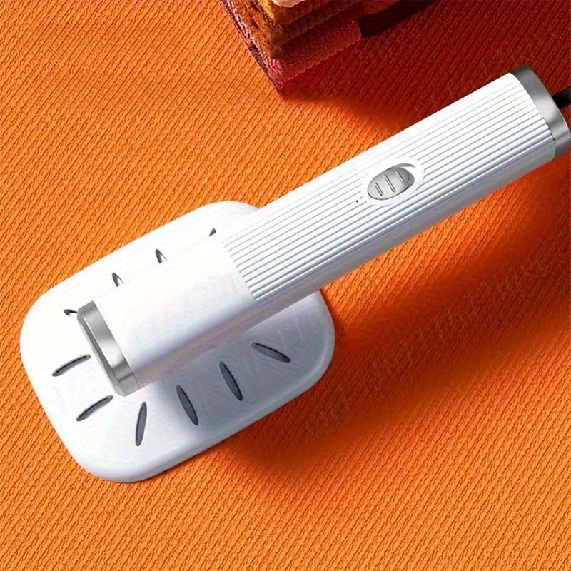 2 colores disponibles, plancha portátil de mano - plancha mini alimentada por USB, plancha de viaje para ropa, plancha mini portátil mejorada, secado rápido, limpieza en seco para el hogar y viajes, tamaño de viaje compacto, material plástico, adecuado p