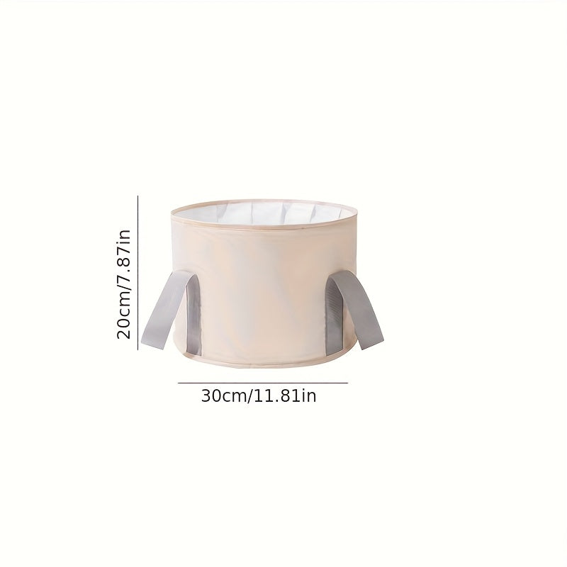 Bañera de Pies Portátil Deluxe Plegable, Material PEVA, Aislamiento de Aluminio con Control de Temperatura, Sin Olores, Ideal para Relajarse en Remojo Cálido, Perfecta para Uso en Dormitorios y Hogares, No Requiere Energía Eléctrica, Regalo Esencial para