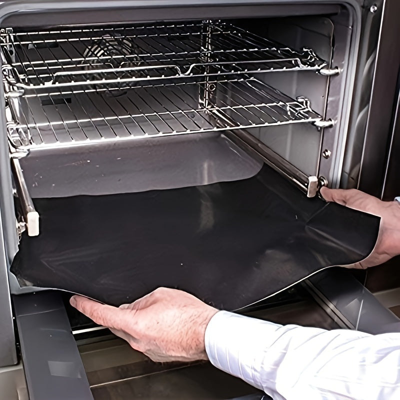 Liner de horno de alta resistencia extra grande, no adherente, reutilizable y apto para alimentos, hecho de Teflón, ideal para Halloween, Día del Trabajo, Navidad, Pascua y Acción de Gracias. Material de PVC, no requiere batería, accesorio para horno.