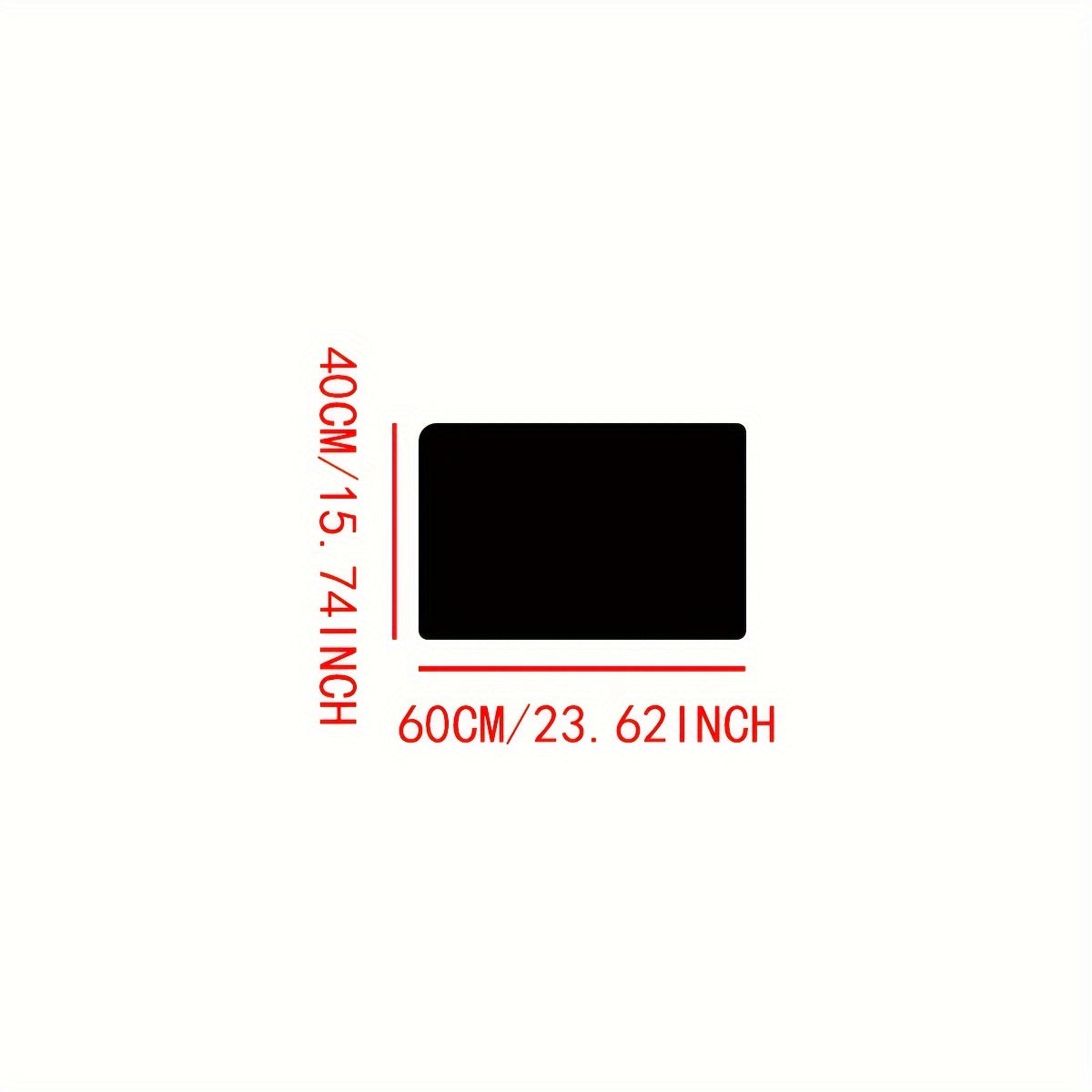 Alfombra peluda suave y acogedora: ideal para dormitorio, sala de estar o cualquier espacio interior - 60 cm x 40 cm