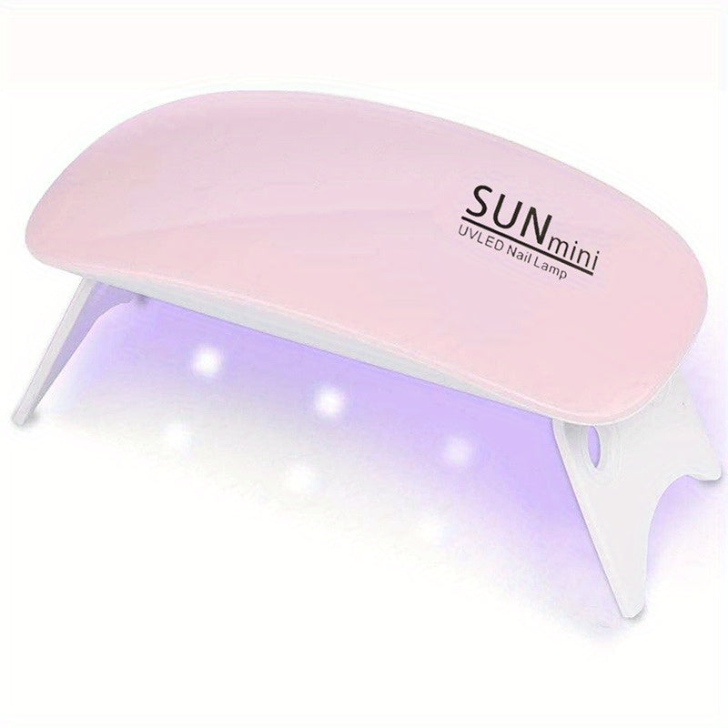 Secador de Uñas LED Ultracompacto - Luz Portátil con Tecnología de Secado Rápido USB, Sin Pantalla Necesaria, para Hogar, Salón o Viaje - Regalo Perfecto para Mujeres, Artistas de Uñas y Mamás (Cumpleaños, Navidad, Día de la Madre) - Compatible con Todas