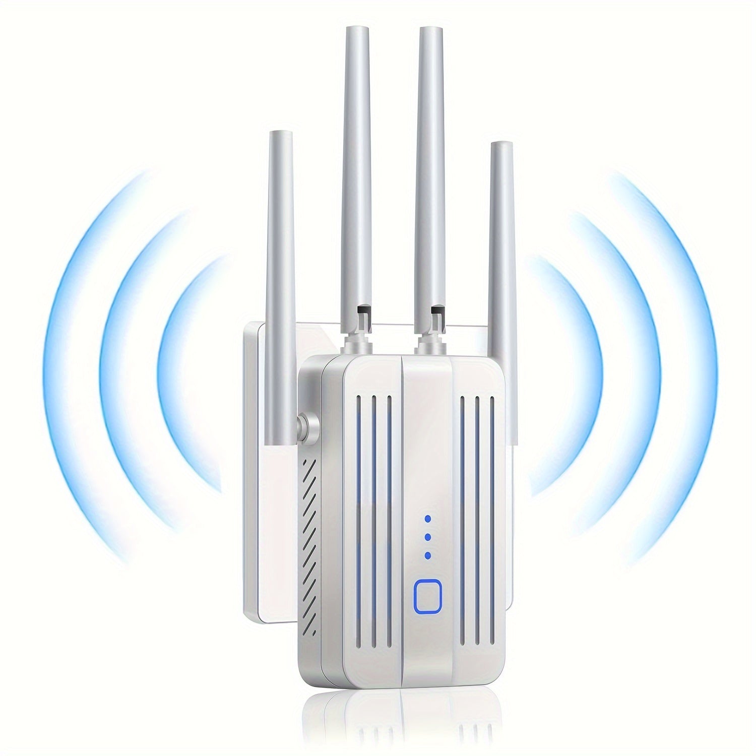 Amplificador de señal WiFi para el hogar: repetidor de Internet con alcance que cubre hasta 9995 pies cuadrados y 45+ dispositivos para la casa