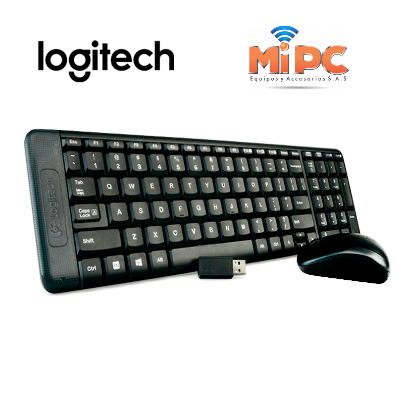 COMBO Teclado + Mouse Inalambrico Logitech MK 220
