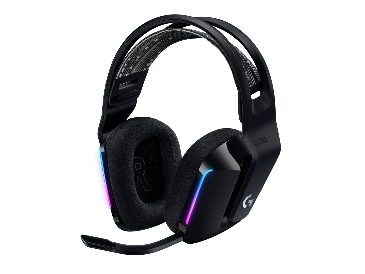 Diadema Logitech G733 Audifonos Inalambricos con Microfono Negra