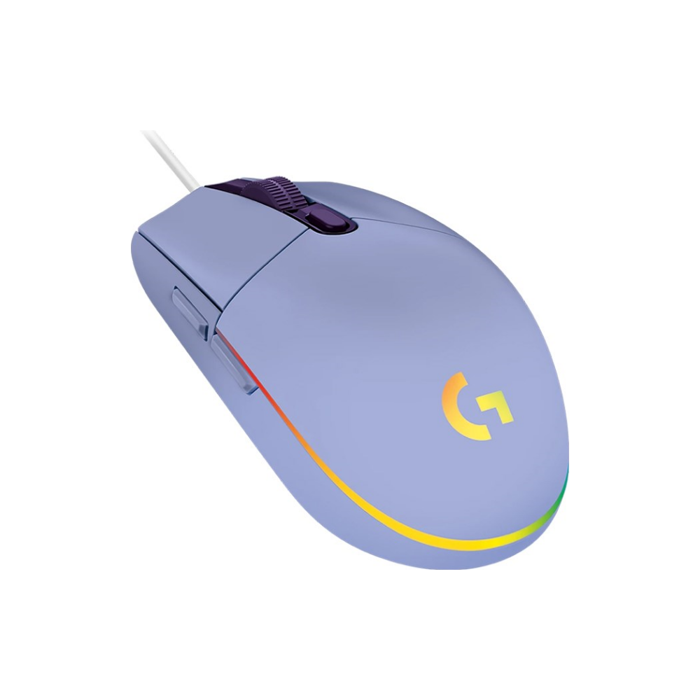 Logitech G203 RGB LightSync Lila Mouse Gamer