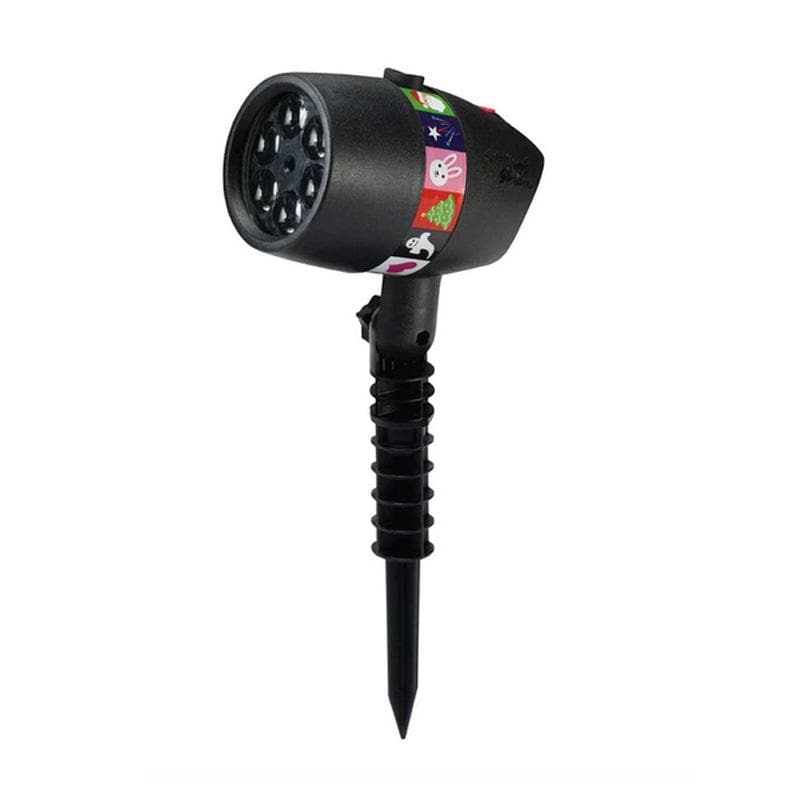 Proyector De Luces LED Navideñas Slide Show Con 12 Tarjetas