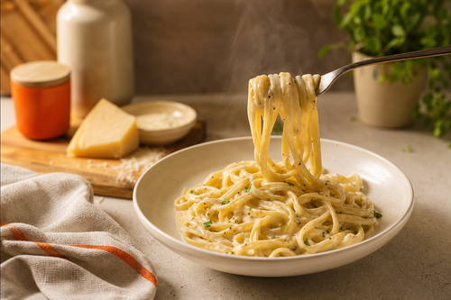Pasta cremosa en 15 minutos