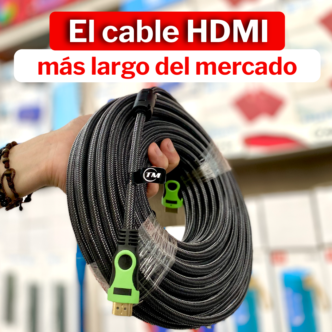 Cable HDMI 1080P 30M TM ¡Envío Gratis!