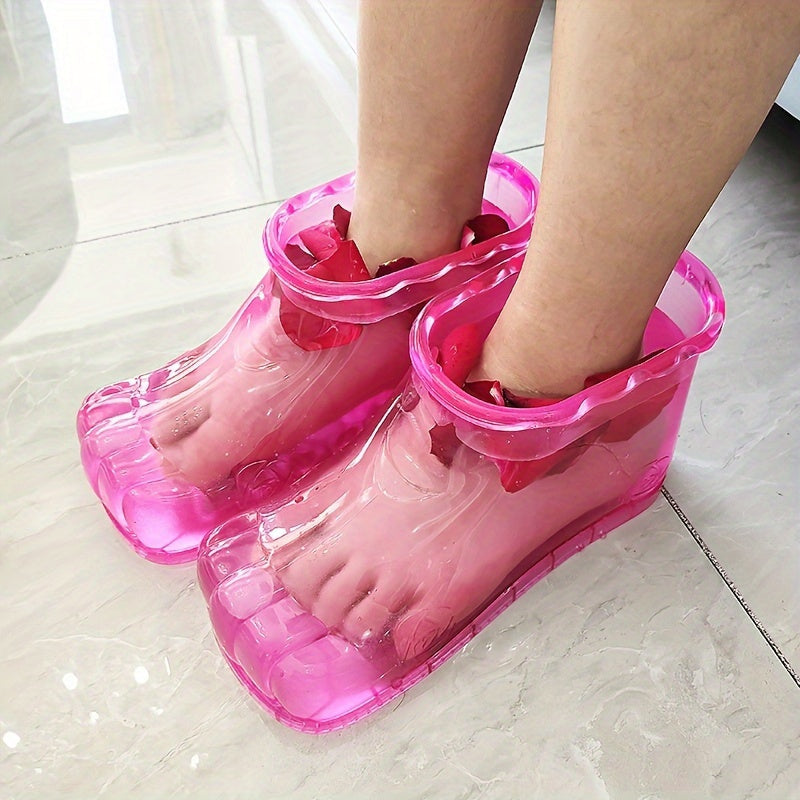 Baño de Pies Portátil para Hombre, Cubeta de Plástico Usable en Casa y Baños de Remojo