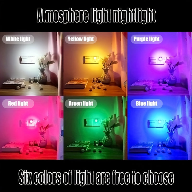 1 pza. Mini luz nocturna USB, luz de ambiente USB, luz de ahorro de energía, bombilla USB, bombilla LED compacta, iluminación portátil, lámpara decorativa, mini luz USB para coche, dormitorio, guardería, baños.