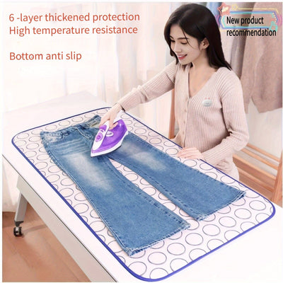 Base para planchar plegable compacta - Polipropileno duradero, resistente al calor, base antideslizante, fácil de guardar, ideal para viajes y uso en el hogar, compatible con todas las superficies - 1 unidad, accesorio para planchar|Diseño compacto|Base
