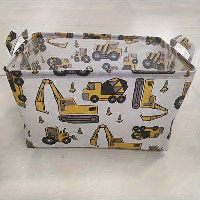 Canasta grande de lona con asa - ideal para ropa, juguetes y organización del hogar - regalo perfecto para ocasiones especiales, compartimento de almacenamiento para el hogar