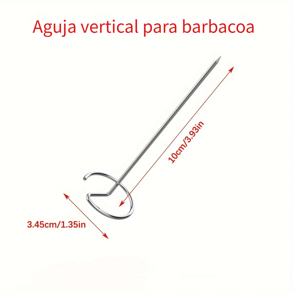 10/20/30 Piezas De Accesorios Para Freidora De Aire, Selección De Horneado De Pie, Agujas De Horneado, Parrilla Inclinada Vertical Para Horno De Freidora De Aire, Accesorios Adecuados, Clavos De Horneado De Acero Inoxidable Para Cocinar Al Aire Libre En