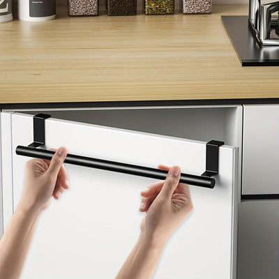 Toallero de Acero Inoxidable - Sin Taladro, Ganchos de Pared para Armario, Diseño Moderno, Duradero y Silencioso para Cocina y Baño, Requiere Electricidad, Electrodomésticos de Cocina, Electrodomésticos de Baño