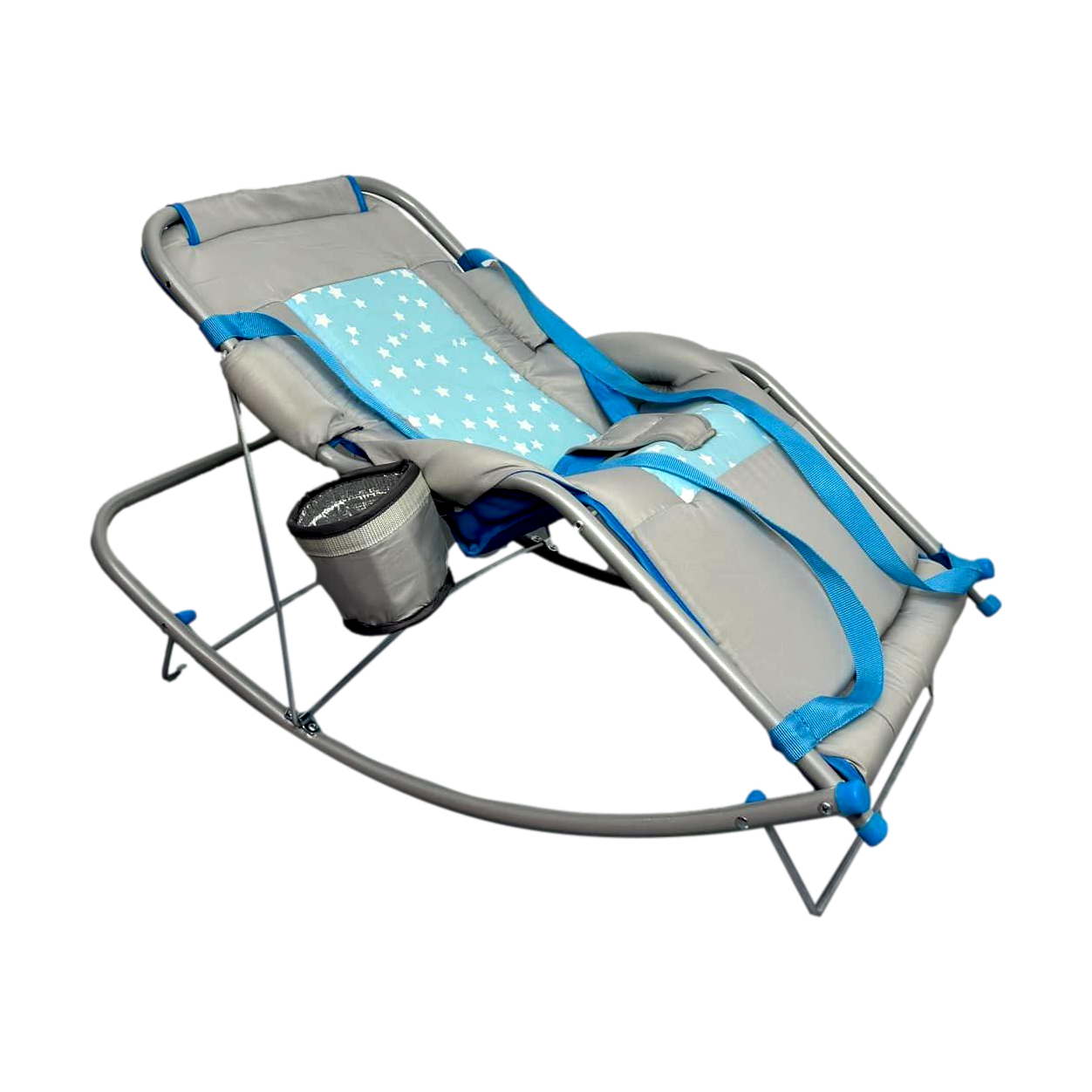 SILLA MECEDORA 1064 ABBA AZUL