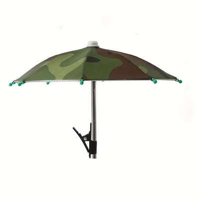 Soporte para Teléfono Exterior - Impermeable y Resistente a UV con Base de Abrazadera | Montura Ajustable de Acero Inoxidable para Camping/Senderismo/Vlogging