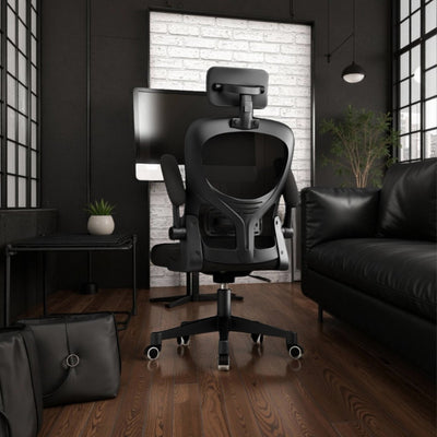 Silla de oficina ergonómica, adecuada para hogares y dormitorios - 11 vacaciones, compatible con suelos duros | Sillas de juego, estética moderna, estructura duradera, adecuada para todas las estaciones del año.