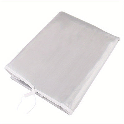 Juego de tabla de planchar universal | Alfombrilla aislante térmica engrosada de 4 mm | 140 x 50 cm 55 x 19,7 pulgadas Superficie plateada antideslizante | Cubierta protectora de vapor de plancha doméstica/ lavandería duradera, diseño fácil de instalar