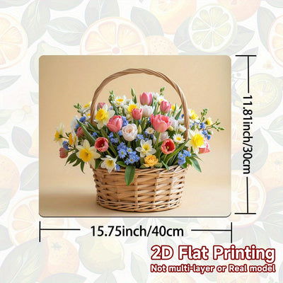 1pc Protector de Estufa Floral - Alfombrilla Antideslizante para Encimera, Cubierta Resistente al Calor y Fácil de Limpiar - Diseño Inspirado en la Naturaleza, Compatible con BEKO, Zanussi, Hotpoint e Indesit, Protección Decorativa para Cocina/Gas/Secado