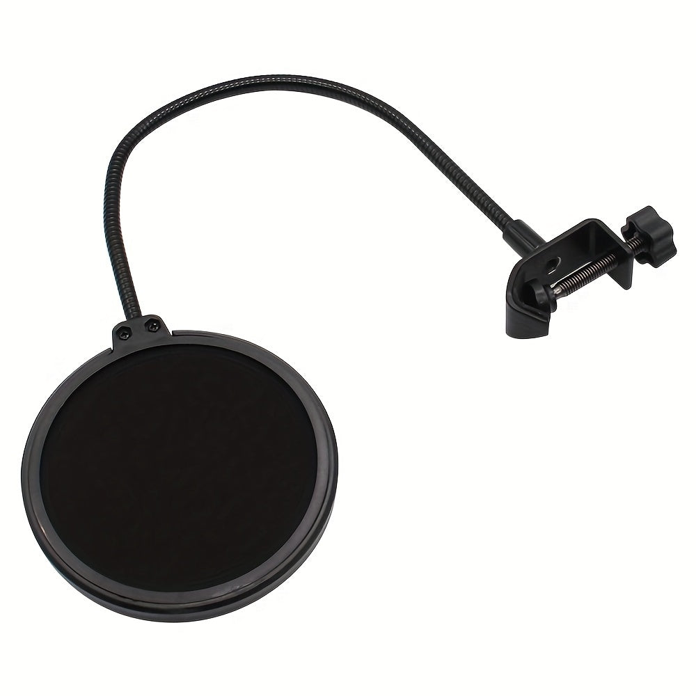 [Viento Doble Capa para Micrófono] Protector de Viento para Micrófono de Doble Capa - Conector XLR para Karaoke, Streaming y Grabación de Podcasts