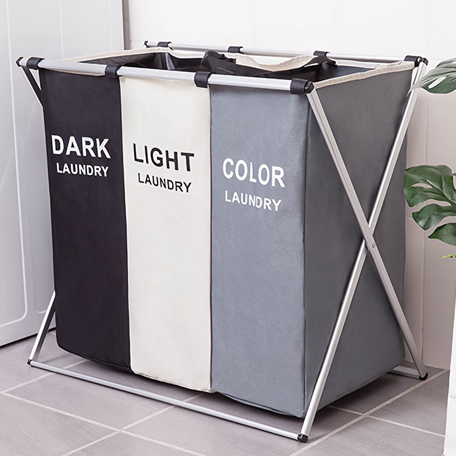 Caixa de Almacenamiento para Juguetes Infantiles, Cesta Organizadora y Cubo | Ideal para Hogar y Habitación | Cesto Multifuncional con Estructura Metálica Resistente, Accesorios de Lavandería y Secador de Ropa