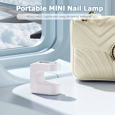 Nueva lámpara portátil para uñas de secado rápido - Recargable por USB, batería, sin fragancia, perfecta para manicuras en casa y viajes, herramienta para arte de uñas, suministros para arte de uñas