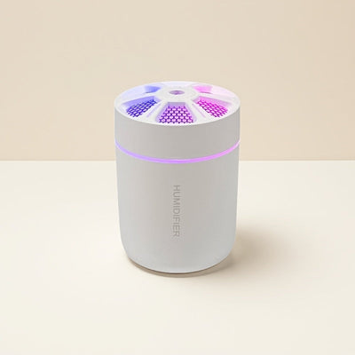Humidificador de aire mini USB de 180 ml y difusor de aromaterapia - Silencioso, pulverizador portátil para hogar, dormitorio, auto - Plástico, regalo ideal para Navidad, Halloween, Pascua, Hanukkah, difusor de aromas|Diseño compacto|Plástico duradero, h