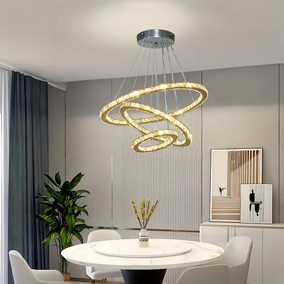Arandela, moderna y elegante, lujo ligero, LED tricolor de alta gama, ideal para estudio, sala, dormitorio y comedor, disponible en varios tamaños
