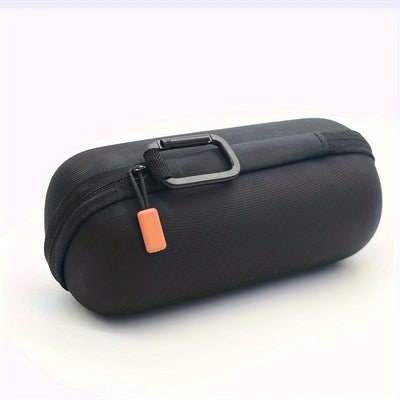 Estuche de altavoz EVA para Flip 3/4/5/6, bolsa de transporte protectora resistente a los golpes, almacenamiento portátil al aire libre con asa, negro, Flip 3.0, material EVA, almacenamiento portátil al aire libre con asa, estuche de altavoz.