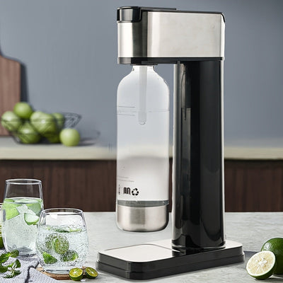 Fabricante de agua con gas PET 1L Botella de agua con gas, máquina de hacer refrescos, máquina de hacer refrescos con streaming, botella de acero inoxidable para la serie KT KT-150 KT-151 KT-168 KT-160 KT-192 KT-201