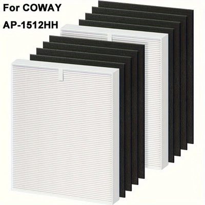 Filtros de purificador de aire Compatible con Coway Airmega AP-1512HH y 200M: tamaños de 37,3" x 14,7" y 38" x 15" - Material de PC