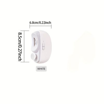 2 en 1 Cortaúñas Eléctrico y Pulidor, Lijadora de Uñas | Recargable por USB | Recogedor de Uñas Integrado | Lima Multifuncional - Regalo Perfecto para Familia y Amigos | Ideal para el Día de la Madre y Graduaciones