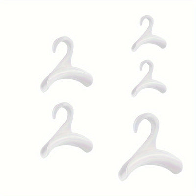 2/5/8 Piezas, Colgador Giratorio Para Monedero, Gancho Giratorio Multifuncional Para Guardarropa De 360 Grados, Estante De Almacenamiento Sin Perforaciones Sin Rastro, Estante Para Cinturón De Corbata